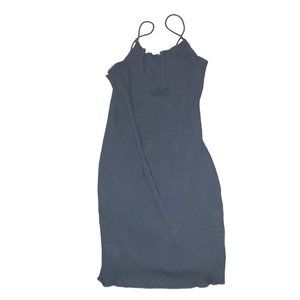 Black mini dress size medium. Worn once.